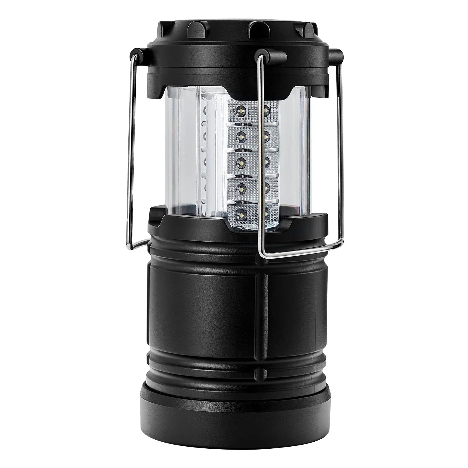 VEVOR Set of 4 Collapsible LED Battery-Powered Camping Lanterns