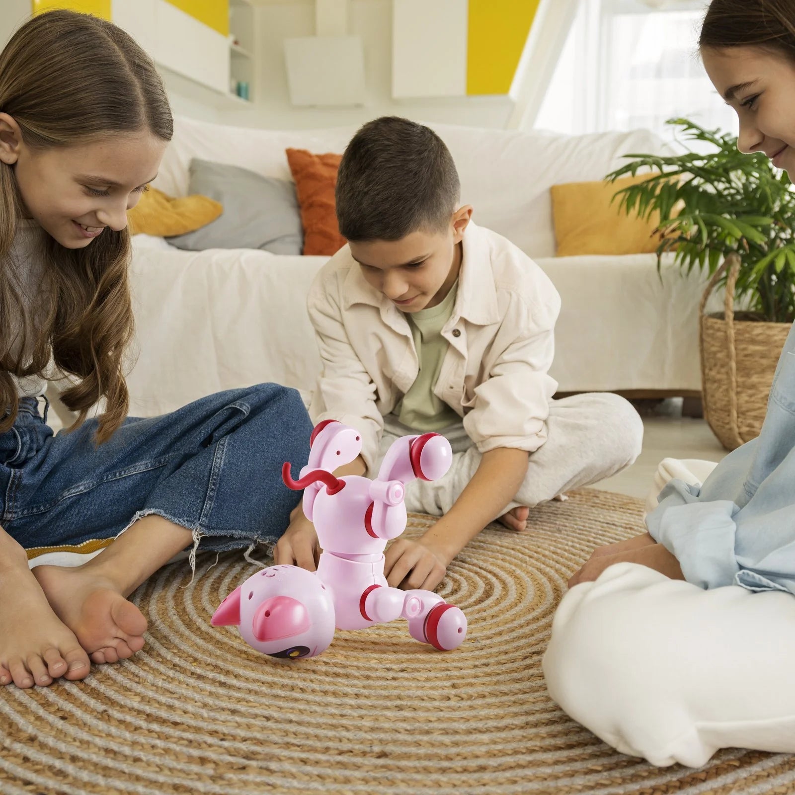 VEVOR Programmable Remote Control Robot Cat Toy for Kids - Interactive Talking and Dancing Features