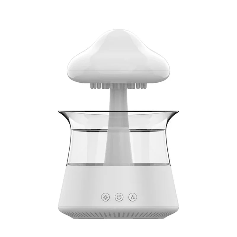 Relax Cloud Ultrasonic Aromatherapy Diffuser and Humidifier with Integrated Colorful Lighting