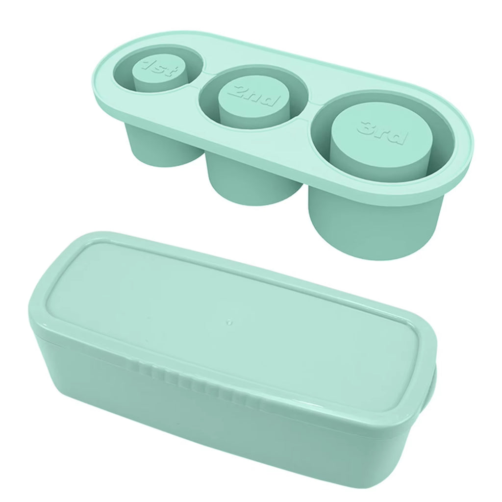 Silicone Ice Cube Molds with Lid for 30/40 Oz Tumblers - Easy Fill and Release Ice Maker Tray