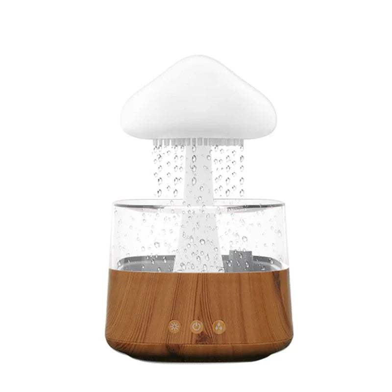 Relax Cloud Ultrasonic Aromatherapy Diffuser and Humidifier with Integrated Colorful Lighting